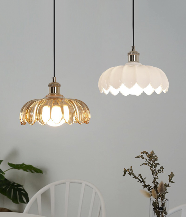 에밀레 유리 LED식탁등 식탁전등