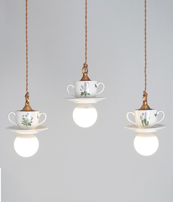 카리아 3등 도자기식탁등 펜던트조명