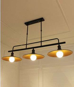 실리아 3등 갓 펜던트전등